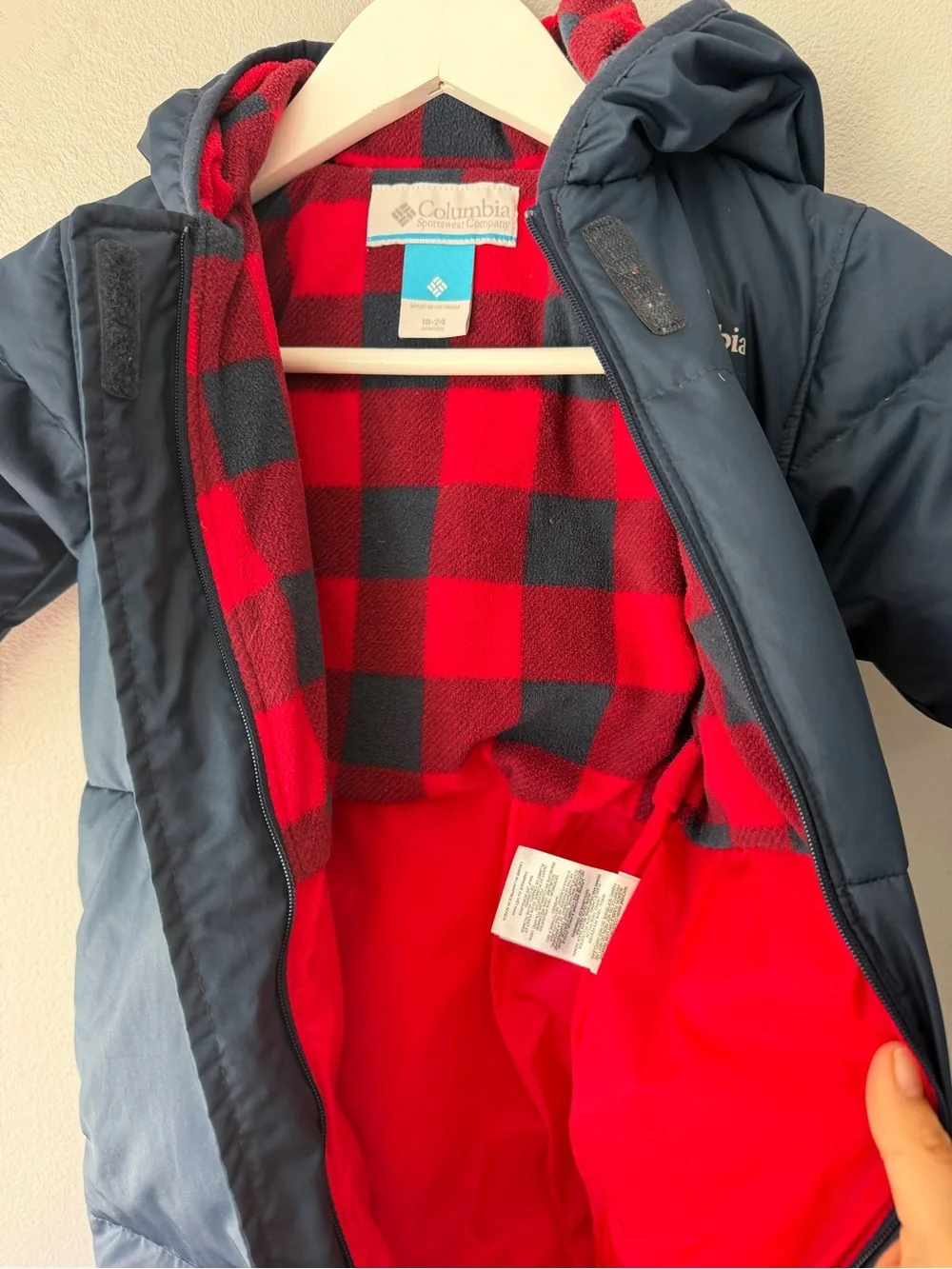 Columbia brand infant
